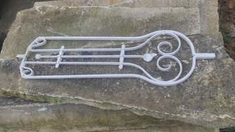 Staré železné dílce zábradlí, 19 ks - 7