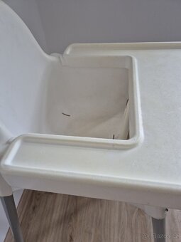 Jídelní židlička IKEA Antilop s podnosem a polštářkem - 7