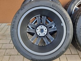 19″ 5×112 AUDI Q3 + 255/45R19 CONTINENTAL letné NEW dot2023 - 7