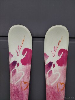 Dívčí lyže ELAN, 110 cm + lyžáky ATOMIC - 7