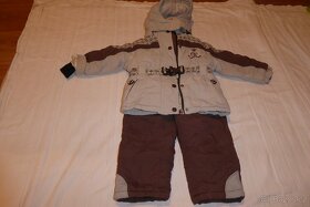 Zimní bunda+oteplováky, vel. 92, zn. Glück Fashion, unisex - 7