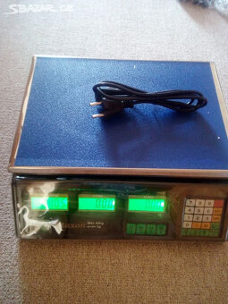 váha obchodní stolní do 15 kg nová - 7