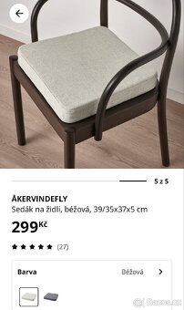 Sedáky na židle - Ikea - 7