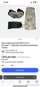 Taktické brýle Pezt.Co, nové - 7