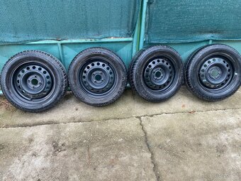 Letní pneu + plechové disky 185/65 R15 – super stav - 7