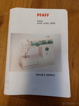 šicí stroj PFAFF hobby 4250 - 7