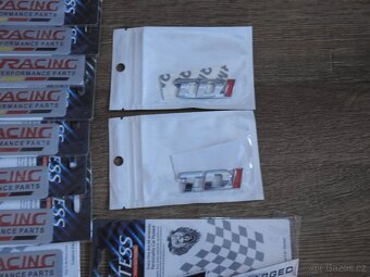 Loga emblémy nápisy kovové Nové - 7