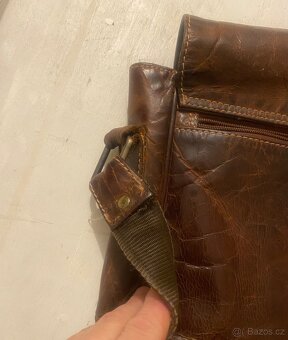 Cool kožená brašna “ Messenger Bag “ - 7