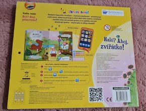 dětské leporelo + NEFUNKČNÍ TELEFON - 7