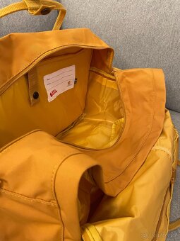 Prodám batoh značky Fjällräven Kanken Weekender žlutý - 7