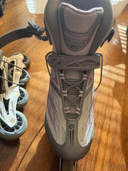 Dámské inline brusle RollerBlade VEL. 40,5 + chrániče - 7