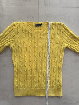 Ralph Lauren Polo žlutý svetr - 7
