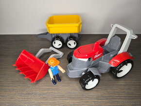 Traktor s přívěsem a figurkou, Igráček MULTIGO - 7