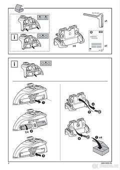 Thule kit 4015 – Seat Altea, Ibiza nebo Leon - 7