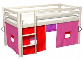 Dětská zvýšená postel Keni 90x200 - 7