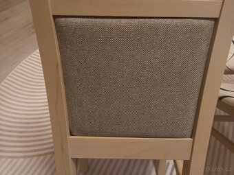 Nabízím k prodeji úžasné jídelní židle čtyři kusy - 7