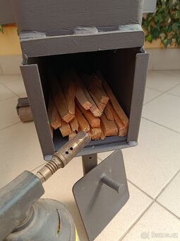 horkovzdušná kamna, dílenská, stavební ,saunová, skleníková - 7