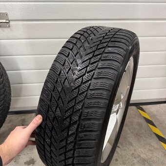 Zánovní zimní sada Karoq 225/55 r17 Nokian 7mm - 7