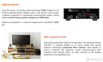 AV Receiver YAMAHA HTR 2071 - 7