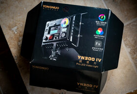 LED videosvětlo Yongnuo YN300 - IV, 3200 - 5500K, RGB - 7