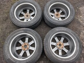 Prodám sadu ALU kol Alutec 235/60R17 zimní - 7