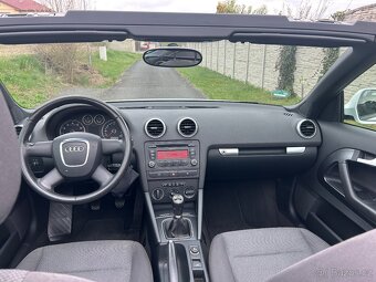 Audi a3 cabrio 1.6mpi 75kw,r.v.2009, naj 131tis. Km, servisn - 7