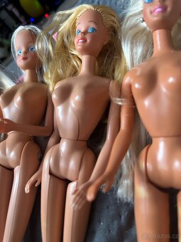 Retro stare panenky barbie mattel a simba celek - 7