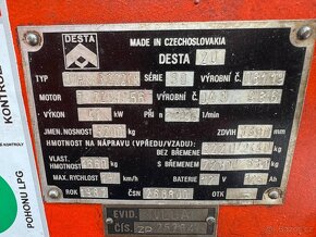 Vysokozdvižný vozík DESTA DVHM 3222 LX - 7
