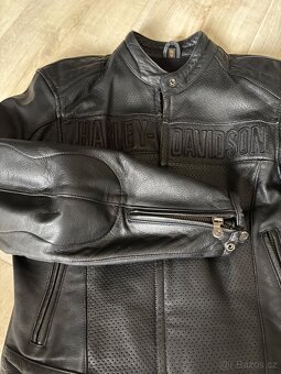 Dámská kožená bunda Harley- Davidson vel.M - 7