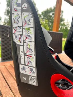 Autosedačka BRITAX RÖMER KING II, 9-18 kg - 7