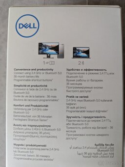 Bezdrátová optická myš DELL - NOVÁ - 2ks - 7