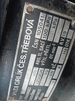 Vzduchový kompresor Orlík 380V - 7