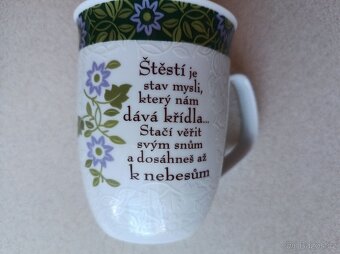 Porcelánové hrnky, hrníčky - i jednotlivě. - 7