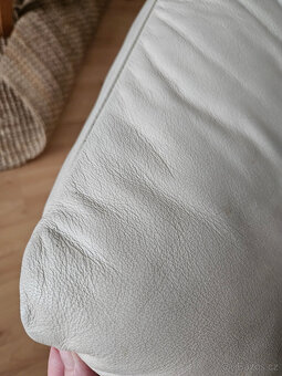 Kožené křeslo polohovací - 7