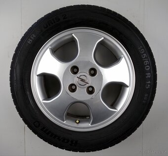 Opel Astra - Originání 15" alu kola - Letní pneu - 7