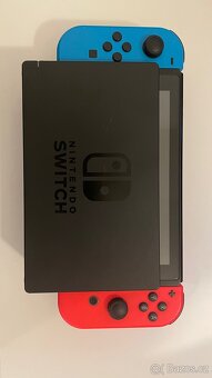 Nintendo Switch – skvělý stav + ochranné sklo + možnost hry - 7