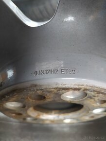 ALU kola 8Jx17 H2 ET39 5x112 originál Audi - 7