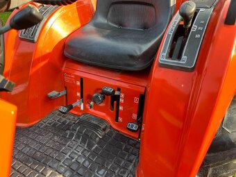 malotraktor KUBOTA X 24 SATURN s rotavátorem - 7