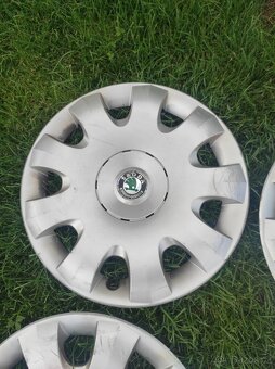 Sada 4 kusů poklic Škoda (15") - 7