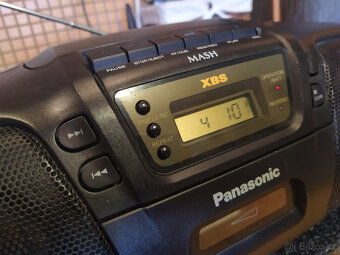 Panasonic RX DT15 CD/kazetový rádiopřehrávač - 7
