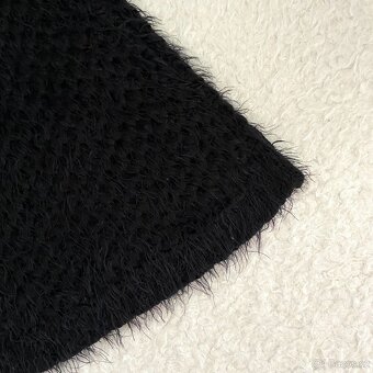 Dámský černý dlouhý kardigan vel. М/36-38 - 7