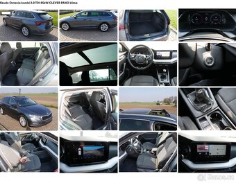 Octavia kombi 2.0 TDi 116ps CLEVR PAN PDC Nav Kam AL 11/21 - 7