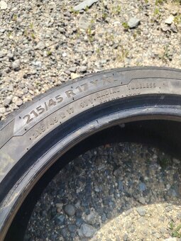 2 ks letních pneu Barum 215/45 R17 - 7