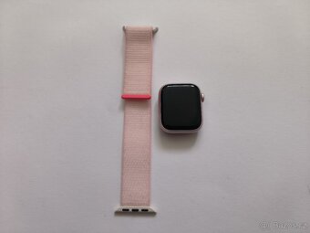 apple watch 9 41mm Pink / Batéria 100% - 7