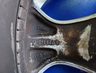 Originální BMW alu disky 17" 5x120 – sada 4 ks - 7