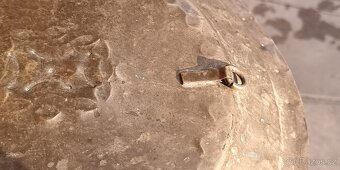 Kořistní mosazný ručně tepaný talíř z 2sv. války, TOP - 7