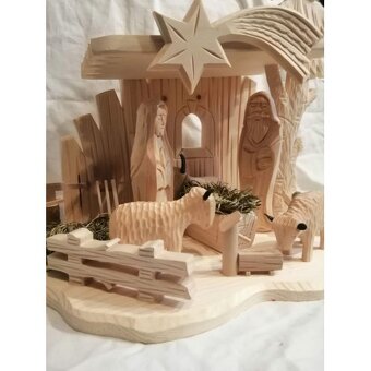 Dřevěný betlém 14D3 - 7
