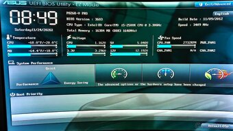 ASUS P8Z68-V PRO (intel Z68) + i5 2500K - 7