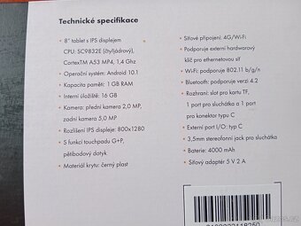8" tablet řidiče - 7