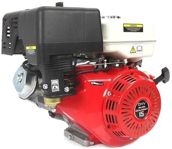 Benzínový motor 15HP hřídel 25,4mm - 7